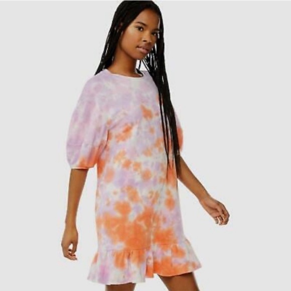 Scoop NYC Dresses & Skirts - Scoop NYC Women's Sweatshirt Dress with
Ruffle Hem
